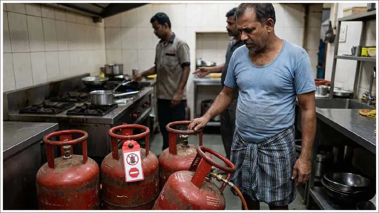 LPG గ్యాస్ బరువు 14.2 కిలోలు. ఖాళీ సిలిండర్ సగటు బరువు 15.5 కిలోలు. దీంతో సిలిండర్ మొత్తం బరువు 29.7 కిలోల కంటే తక్కువగా ఉంటే దానిలో గ్యాస్ మొత్తం తక్కువగా ఉందని అర్థం చేసుకోవాలి. ఇందు కోసం సిలిండర్ను తీసుకునే ముందు డెలివరీ వ్యక్తిని ఫోర్క్పై దానిని తూకం వేయమని అడగాలి.