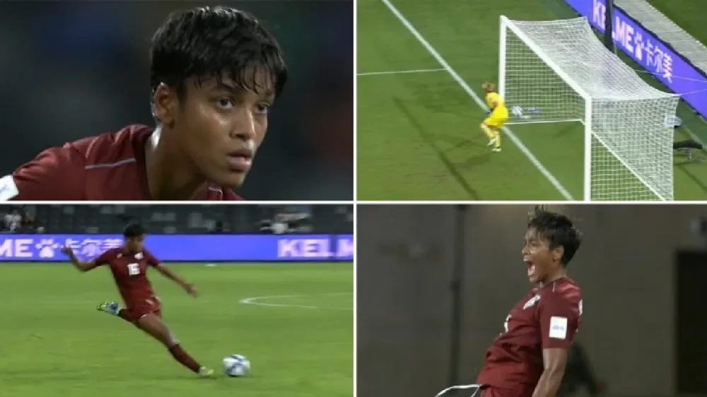 Manisha Kalyan : రొనాల్డోను తలపించిన మనీషా షాట్.. 30 గజాల దూరం నుంచి మెరుపు గోల్