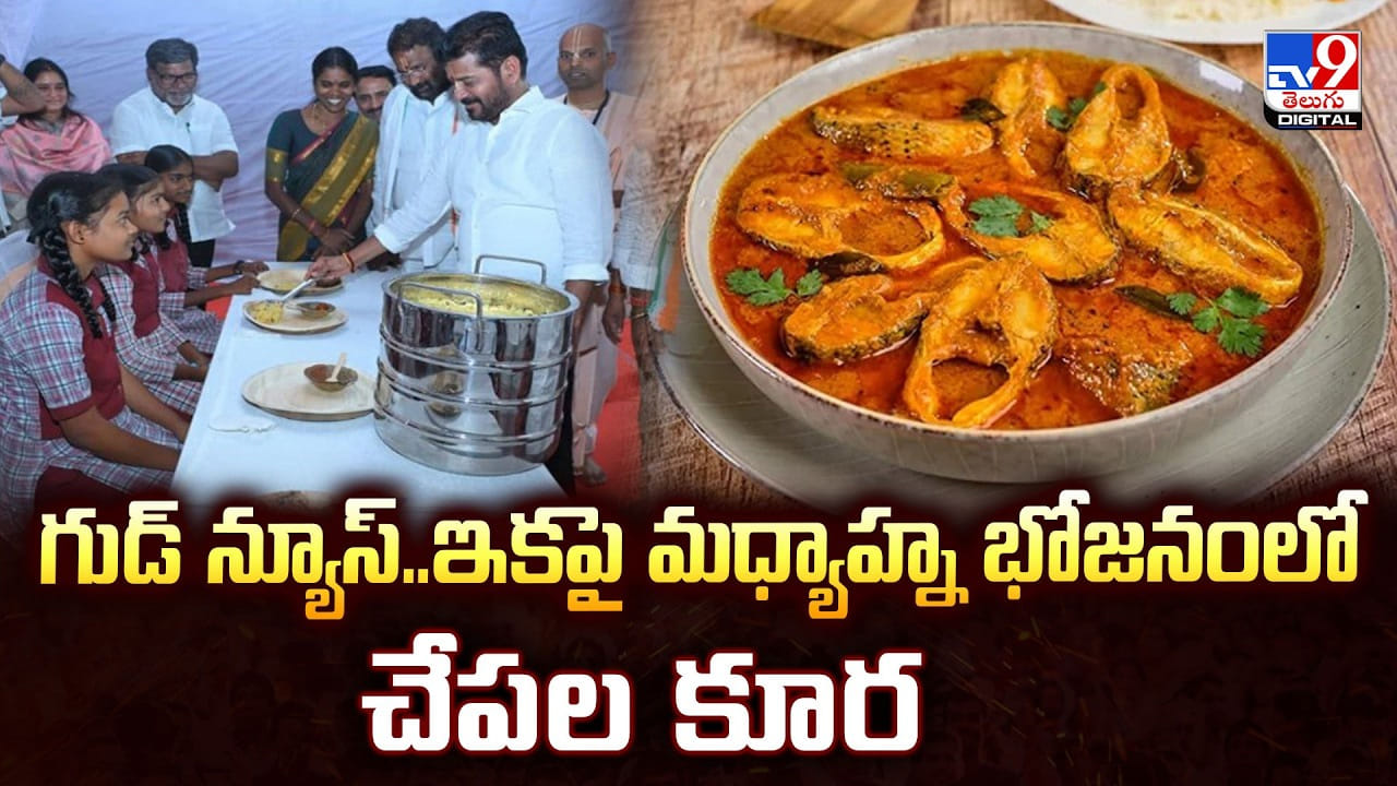 గుడ్ న్యూస్.. ఇకపై మధ్యాహ్న భోజనంలో చేపల కూర