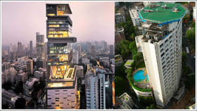 దేశంలో అత్యంత ఖరీదైన 5 ఇళ్లు.. రెండింటిలో అంబానీ కుటుంబం