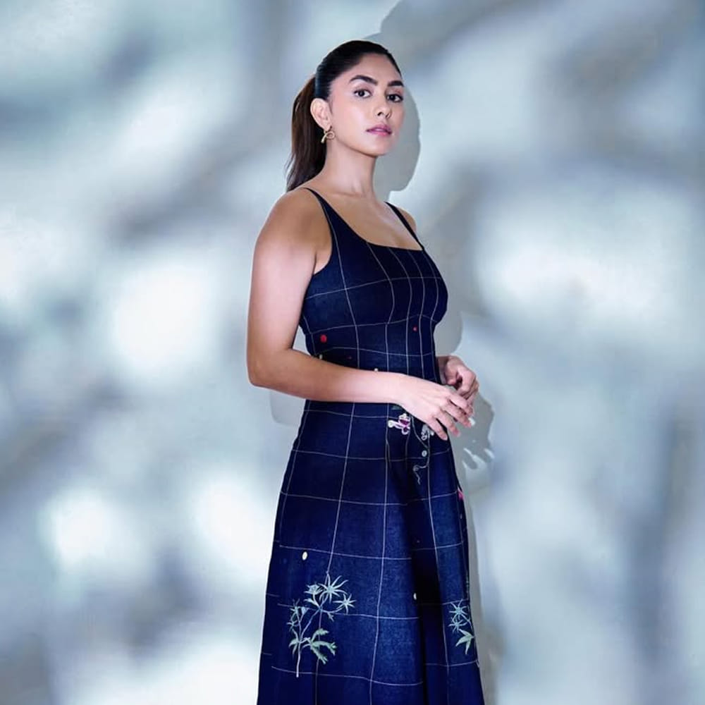 ఇంతకీ ఆమె ఎవరో తెలుసా.. ? తనే హీరోయిన్ మృణాల్ ఠాకూర్. హిందీలో కుంకుమ భాగ్య సీరియల్ ద్వారా ఫేమస్ అయిన ఆమె..ఆ తర్వాత హిందీలో కథానాయికగా మారింది. లవ్ సోనియా సినిమాతో నటిగా మారిన ఆమె.. తర్వాత ధమాకా, జెర్సీ వంటి కంటెంట్ ప్రాధాన్యత ఉన్న చిత్రాల్లో నటిస్తుంది.