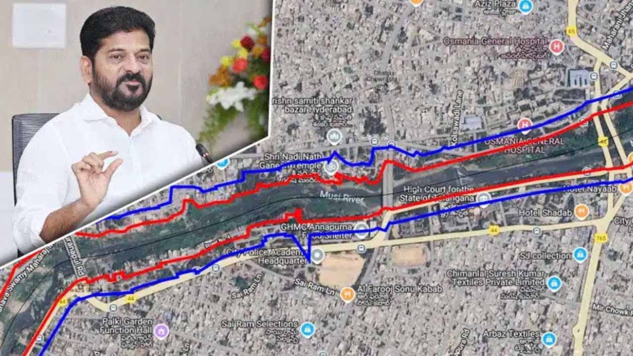 Hyderabad: మూసీకి సరికొత్త రూపు..  రూ.7 వేల కోట్లతో మెగా ప్రాజెక్ట్.. భాగ్యనగరానికి మహార్థశ..!