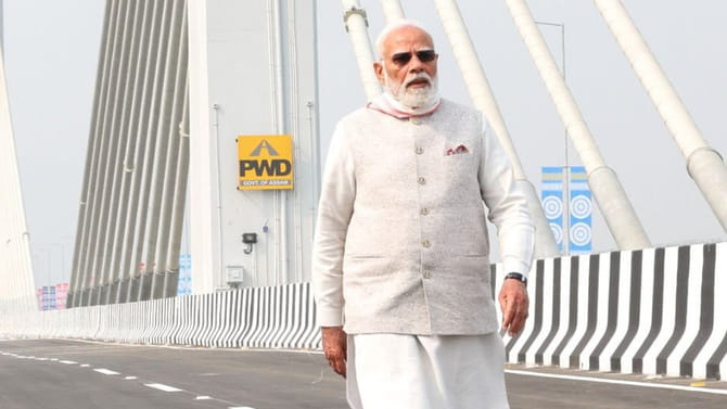 దేశ రాజకీయాల్లో మోదీ మరో మైలురాయి