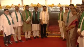 నర్మెట్ట పామాయిల్‌ ఫ్యాక్టరీ ప్రారంభించిన సీఎం రేవంత్ రెడ్డి