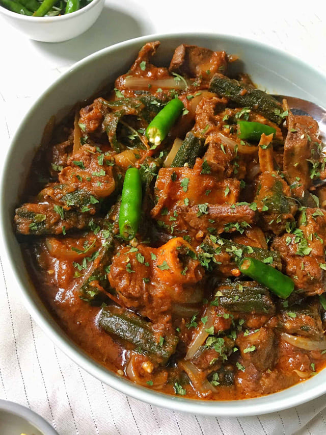 నోరూరించే బెండకాయ మటన్ కర్రీ..ఈజీగా టేస్టీగా వండేయండి ఇలా!