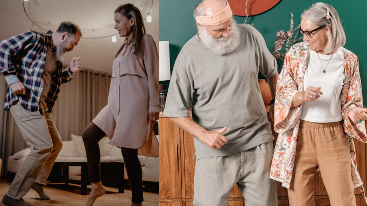 ఉత్సాహం, శరీరపని తీరు: ఈ తరం యువత లాగా వాళ్ళు ప్రతి చిన్న దానికి టెన్షన్ పడరు. ఏం జరిగినా కూడా మనసును ఆనందంగానే ఉంచుకుంటారు. చాలా మంది వృద్ధులు సంతోషంగా ఉండటానికి గల కారణం మనసులో ఏం దాచుకోరు టెన్షన్, ఆందోళనలు ఏం పెట్టుకోరు. దీని వలన వాళ్ళు ఎంతో యాక్టివ్ గా ఉంటారు. అందుకే, ఈ రోజుల్లో కూడా డ్యాన్స్ వేయగలుగుతున్నారు.