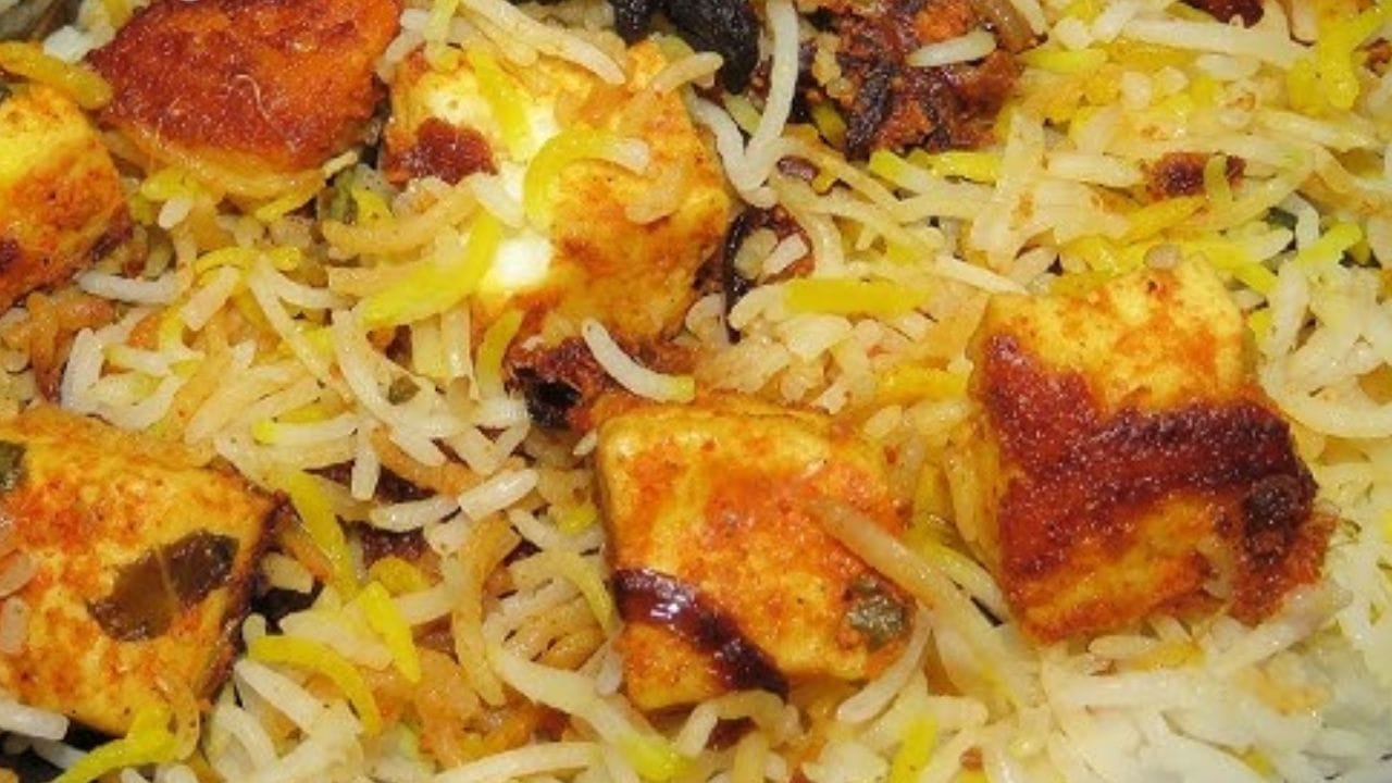 Paneer Biryani 1