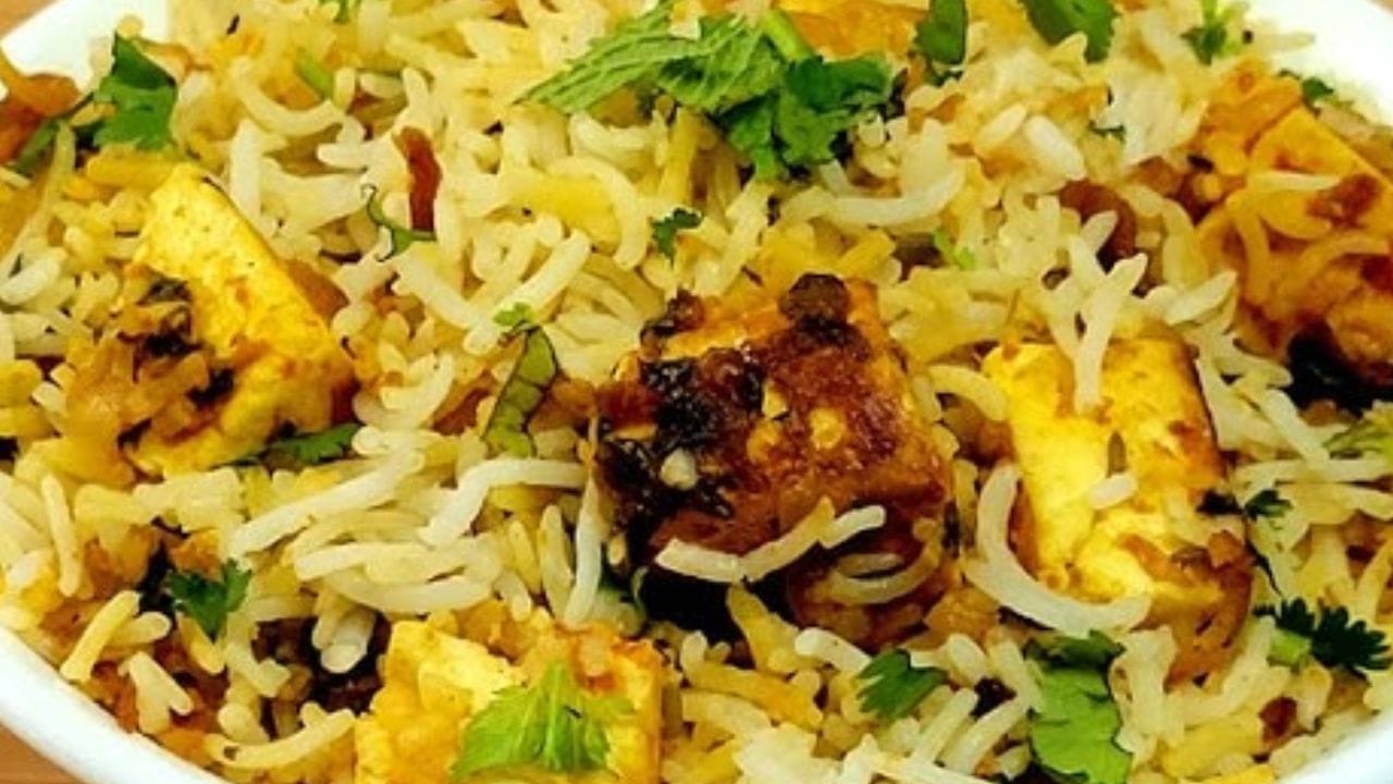 Paneer Biryani