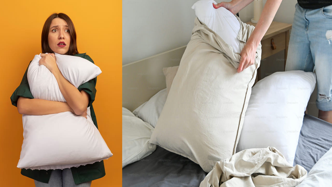 పాత దిండ్లలో కంటికి కనిపించని దుమ్ము పురుగులు (Dust Mites), బ్యాక్టీరియా, మృత చర్మ కణాలు పేరుకుపోతాయి. ఇవి ఉబ్బసం (Asthma), అలర్జీలు, చర్మ వ్యాధులకు కారణమవుతాయి. అంతేకాకుండా, కాలక్రమేణా దిండు తన ఆకృతిని కోల్పోవడం వల్ల మెడ, వెన్నెముకకు సరైన మద్దతు లభించదు. దీనివల్ల మెడ నొప్పి, భుజాల నొప్పులు మరియు తీవ్రమైన తలనొప్పి వచ్చే అవకాశం ఉంది.