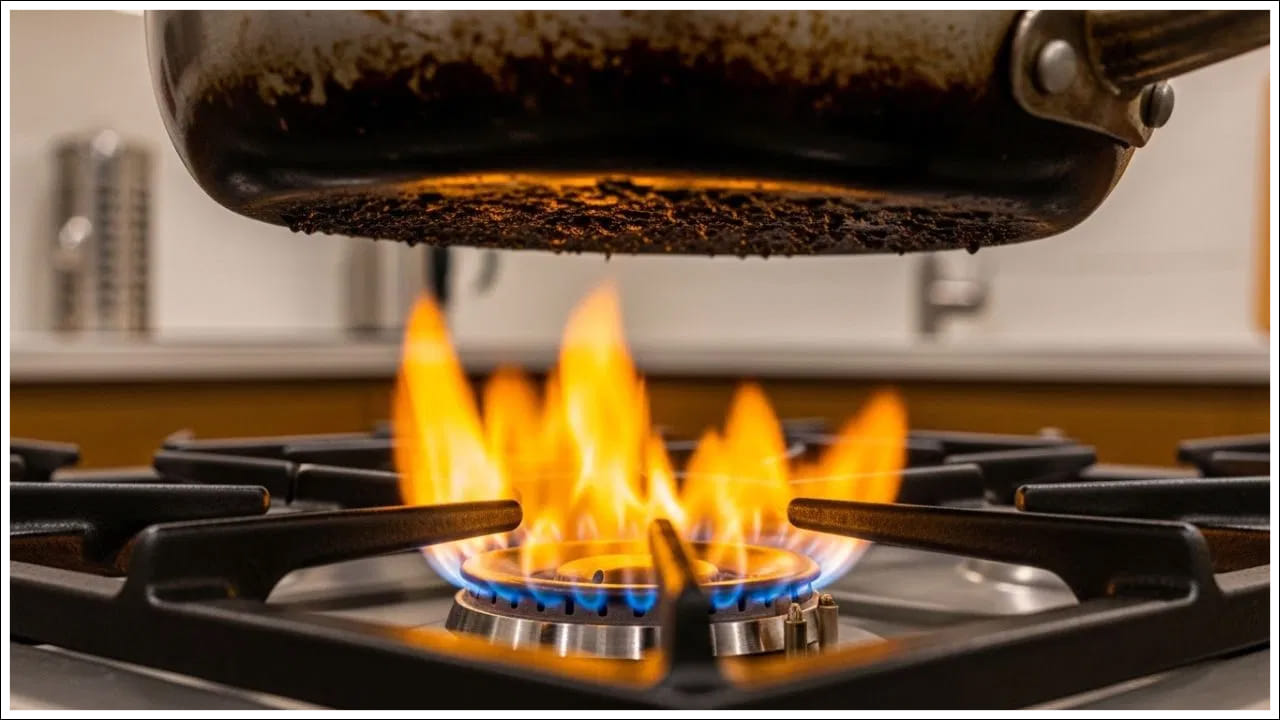 PNG Gas: వంటగదిలో వంట చేస్తున్నప్పుడు మీ గ్యాస్ స్టవ్ మంట నీలం రంగుకు బదులుగా పసుపు రంగులో కనిపిస్తే, దానిని తేలికగా తీసుకోకండి. గ్యాస్ అయిపోతోందని చాలామంది పొరబడతారు. కానీ PNG గ్యాస్ విషయంలో ఇది నిజం కాకపోవచ్చు. పసుపు రంగు మంట అనేది గ్యాస్ సరిగ్గా మండటం లేదనడానికి సంకేతం, దాని ఫలితంగా మీ పాత్రలు నల్లగా మారిపోతాయి. 