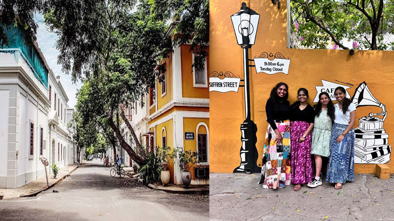 పాండిచ్చేరి (Pondicherry- Feels like France): ఇక్కడి వైట్ టౌన్ లోని పసుపు రంగు భవనాలు, ఫ్రెంచ్ శైలి వీధులు మిమ్మల్ని నేరుగా ఫ్రాన్స్‌కు తీసుకెళ్తాయి. ఇక్కడి సంస్కృతి, ఆహారం కూడా ఫ్రెంచ్ ప్రభావాన్ని కలిగి ఉంటాయి.