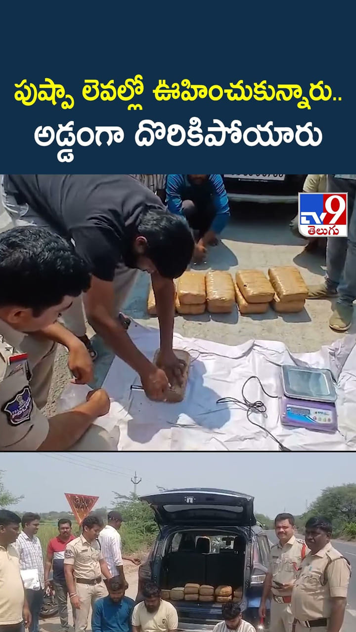 పుష్పా లెవల్లో ఊహించుకున్నారు.. అడ్డంగా దొరికిపోయారు