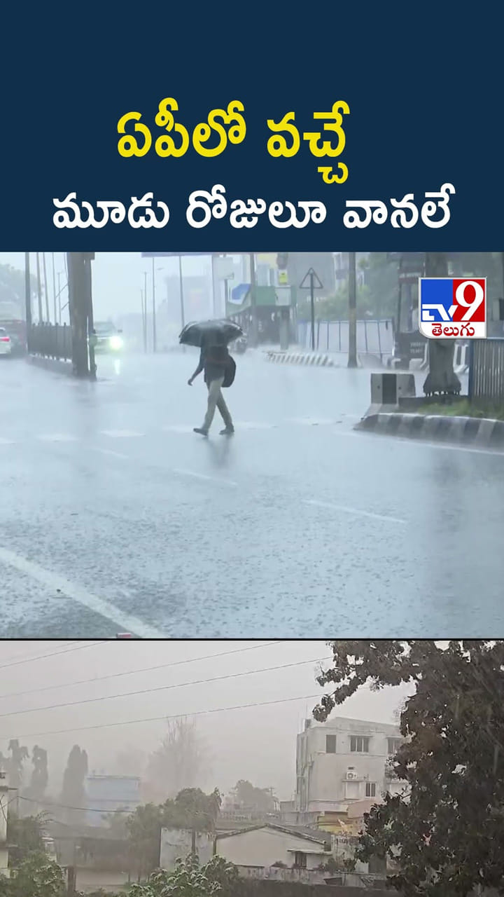 Weather Update: ఏపీలో వచ్చే మూడు రోజులూ వానలే