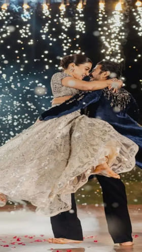 సంగీత్ వేడుకలో రష్మిక, విజయ్ డ్యాన్స్.. ఇదిగో వీడియో