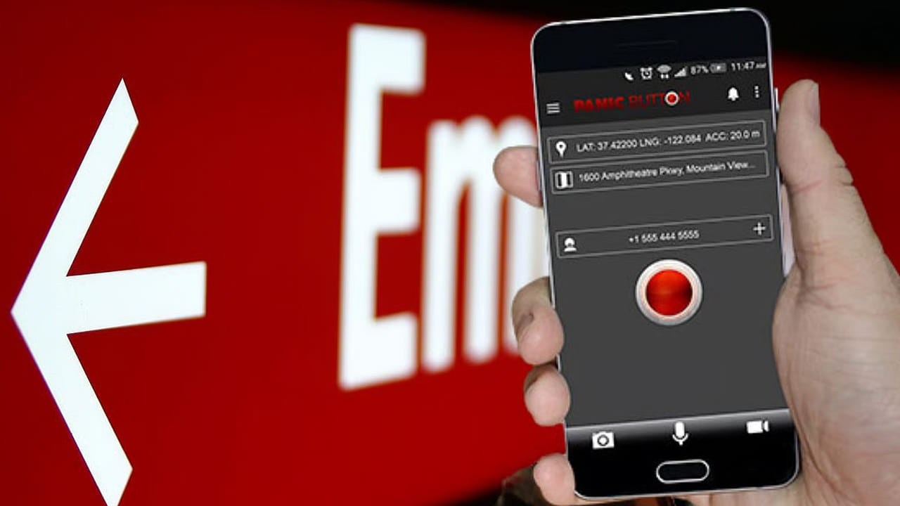 Red Panic Button.. ఒక బటన్ నొక్కగానే మీ లొకేషన్తో పాటు అత్యవసర సందేశాన్ని ముందుగా ఎంపిక చేసిన కాంటాక్ట్లకు పంపిస్తుంది.