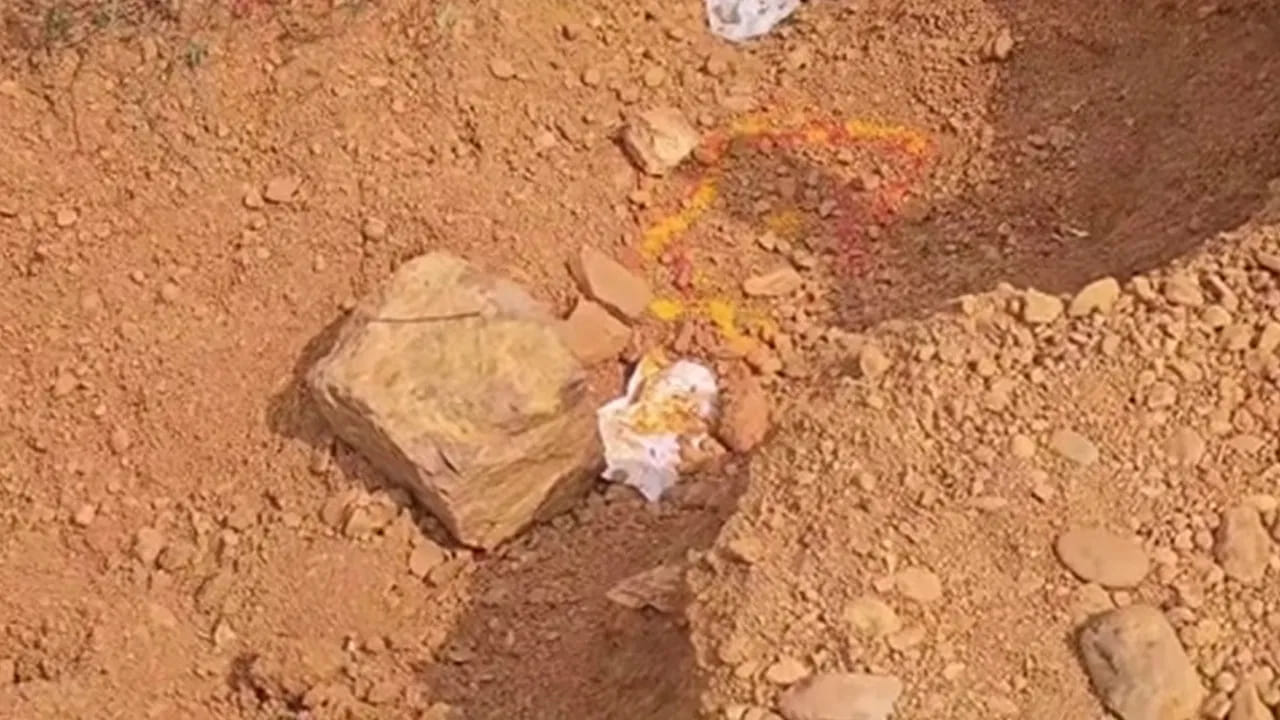 Telangana: కూలీ పనులకు వెళ్లే రైతులకు దూరంలో మసకగా కనిపించింది.. దగ్గరకెళ్లి పరిశీలించగా