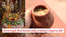 ఉగాది పచ్చడి చేసిన కుండను మళ్ళీ వాడవచ్చా? వాస్తవాలు ఇవే!