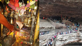 భక్తులను ఆహ్వానిస్తున్న దక్షిణాది అమర్నాథ్.. సలేశ్వరం జాతర...