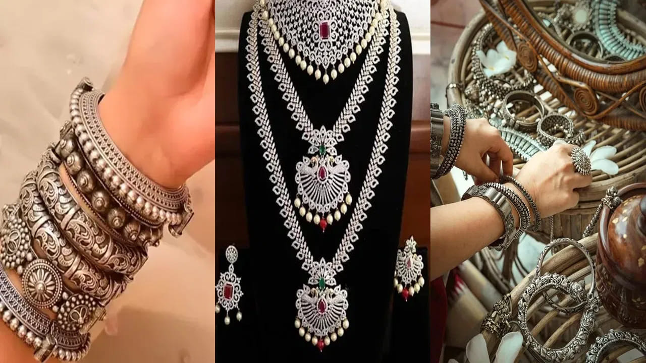 Silver Jewelry: జ్యోతిష్య శాస్త్రంలో ప్రతి గ్రహానికి, ప్రతి మూలకానికి ప్రత్యేక లక్షణాలు ఉంటాయి. మనం ధరించే లోహాలు కూడా ఆ గ్రహాల ప్రభావాన్ని చూపుతాయని పండితులు చెబుతారు. ఉదాహరణకు బంగారం గురువు (బృహస్పతి), వెండి చంద్రుడు, ఇనుము శని, చంద్రుడు నీటి మూలకానికి అధిపతి. ఇది చల్లదనం, ప్రశాంతత, భావోద్వేగాల స్థిరత్వానికి సంకేతం. అందువల్ల వెండి కూడా చల్లని, శాంత స్వభావం కలిగిన లోహంగా పరిగణించబడుతుంది. అయితే, అగ్ని రాశుల వ్యక్తులు వెండి ధరించినప్పుడు, అగ్ని (ఆత్మవిశ్వాసం, శక్తి) - నీటి (శాంతి, మృదుత్వం) మూలకాల మధ్య విరోధం వల్ల సమస్యలు వచ్చే అవకాశం ఉంటుంది.
