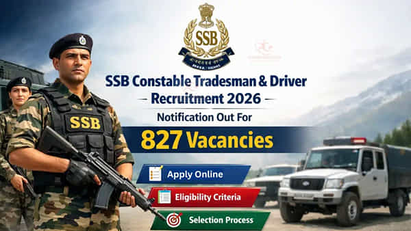 SSB Constable Jobs 2026: పదో తరగతి అర్హతతో కానిస్టేబుల్ ఉద్యోగాలు.. నెలకు రూ.69,100 వరకు జీతం