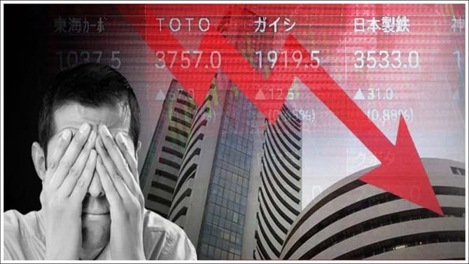 స్టాక్‌ మార్కెట్లు: కొన్ని సెకన్లలోనే రూ.9 లక్షల కోట్లు ఆవిరి!