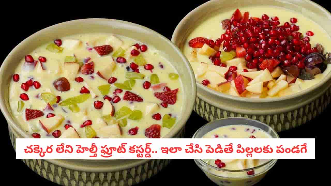 Fruit Custard Recipe: డయాబెటిక్ పేషెంట్లూ హాయిగా తినొచ్చు.. చక్కర లేకుండా ఫ్రూట్ కస్టర్డ్ ఇంత టేస్టీనా..