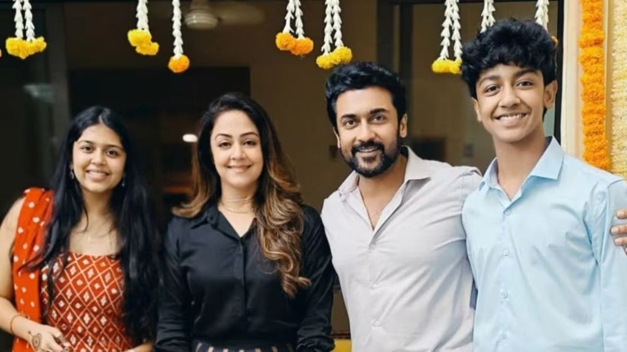 Suriya And Jyothika Family