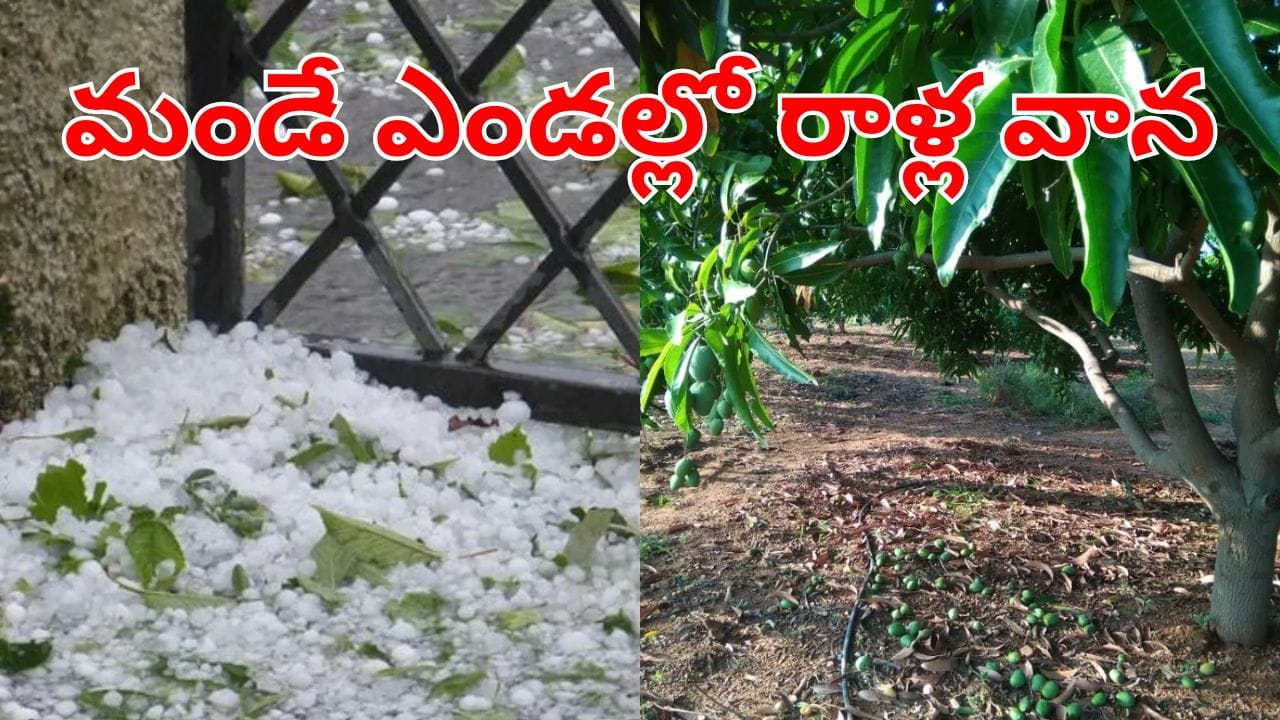 Telangana: ఇదేంది సామీ.. మండే ఎండల్లో రాళ్ల వాన.. తెలంగాణను కుదిపేసిన అకాలవర్షాలు!