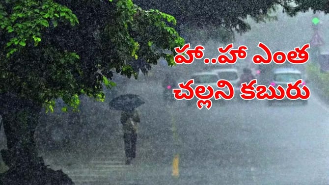 అబ్బ సాయిరాం.. తెలుగు రాష్ట్రాలకు చల్లటి కబురు చెప్పిన వాతావరణశాఖ