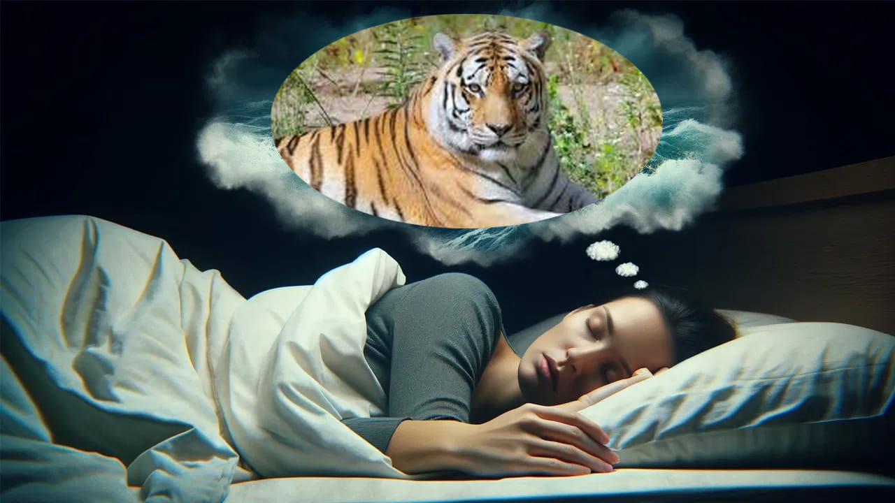 Tiger In Dream