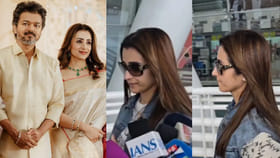 త్రిష ముందు విజయ్ ప్రశ్న.. రియాక్షన్ ఇదే..