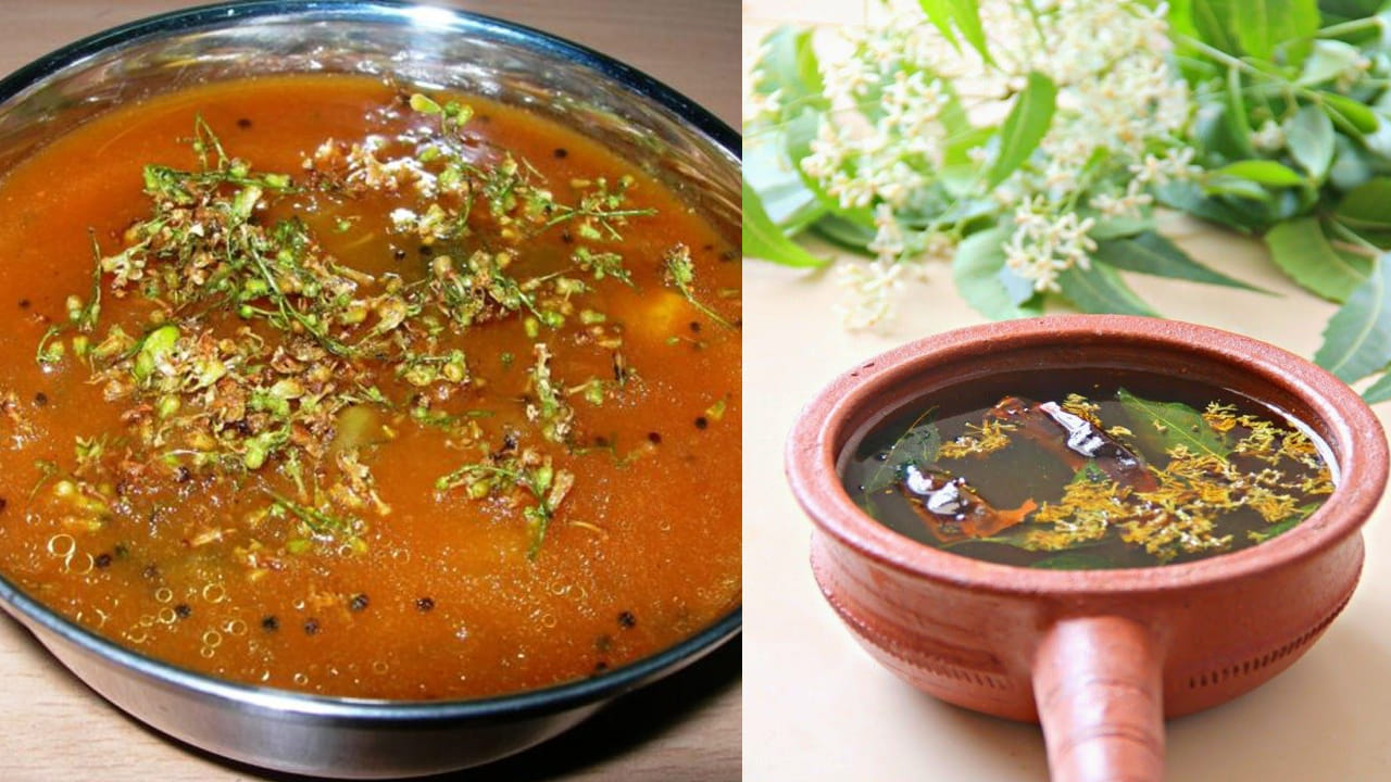 తయారీ విధానం : ముందుగా వేప పువ్వును శుభ్రంగా కడికి పక్కన పెట్టుకోవాలి. ఇప్పుడు స్టవ్ ఆన్ చేసి పాన్ పెట్టి అందులో కొంచెం నెయ్యి వేసి వేప పువ్వు వేయించి పక్కన పెట్టకోవాలి. ఇప్పుడు ఇందులోనే కంది పప్పు, ఎండు మిర్చి, ఇంగువ, కరివేపాకును కూడా సన్నటి మంటపై వేయించుకొని పక్కన పెట్టుకోవాలి. తర్వాత వీటిని మిక్సీ పట్టుకోవాలి.