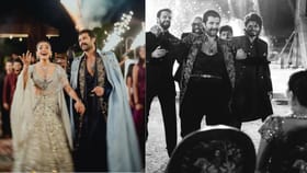 ’సంగీత్‌‘లో విజయ్ దేవరకొండ ధరించిన పచ్చల హారం ధర తెలుసా?