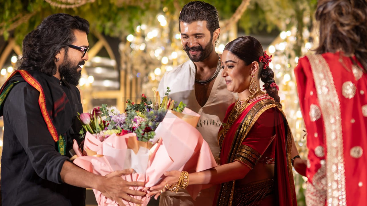 Virosh: విజయ్, రష్మిక రిసెప్షన్‌లో తారల సందడి.. ఎవరెవరు విచ్చేశారంటే