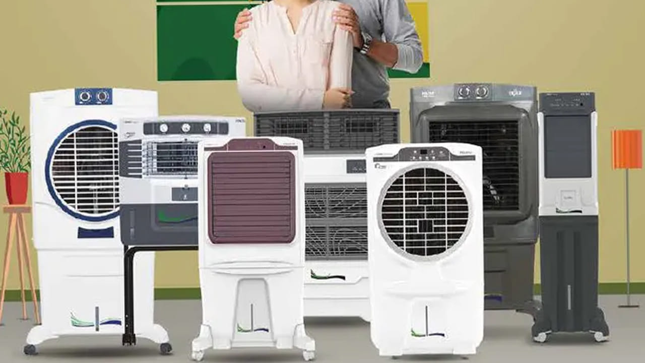 5. వోల్టాస్ జాయ్ 40 (Voltas Joy 40) రూమ్ కూలర్: ధర: సుమారు రూ.6,429. ప్రత్యేకతలు: టాటా బ్రాండ్ నుంచి వస్తున్న ఈ వోల్టాస్ కూలర్ ఇన్వర్టర్‌తో అద్భుతంగా పనిచేస్తుంది. గాలి గది అంతా తిరిగేలా స్వింగ్ కంట్రోల్ ఫీచర్ ఉంది. ఇది చిన్న మరియు మీడియం సైజు గదులకు చాలా బాగుంటుంది. 