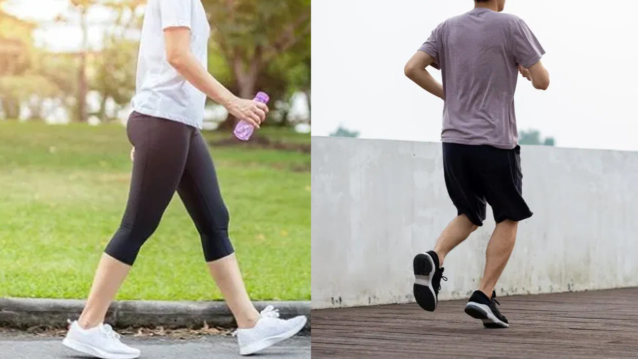 బరువు తగ్గడానికి పరుగెత్తడమా లేక నడవడమా?: బరువు తగ్గడానికి పరుగెత్తడం, నడవడం రెండూ ప్రభావవంతమైన వ్యాయామాలుగా పరిగణించబడతాయి. అయితే, వాటి ప్రభావాలు వేర్వేరుగా ఉంటాయని పరిశోధనలు చూపిస్తున్నాయి.. ఏది ఉత్తమమైనదో మీ శరీరం, సమయం, నిలకడపై ఆధారపడి ఉంటుంది. జర్నల్ ఆఫ్ ఒబేసిటీలో ప్రచురించబడిన ఒక అధ్యయనం ప్రకారం.. ఒకే దూరం ప్రయాణించినప్పటికీ, నడిచేవారితో పోలిస్తే పరుగెత్తే వారు వేగంగా బరువు, శరీర కొవ్వును కోల్పోతారు. అంటే, మీరు తక్కువ సమయంలో ఎక్కువ కేలరీలను కరిగించాలనుకుంటే, పరుగెత్తడం మరింత ప్రభావవంతమైనదిగా పరిగణించబడుతుంది.