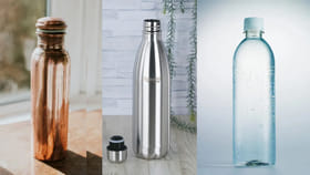 గాజు, రాగి, ఉక్కు.. ఇందులో ఏ వాటర్ బాటిల్ మంచిది..?