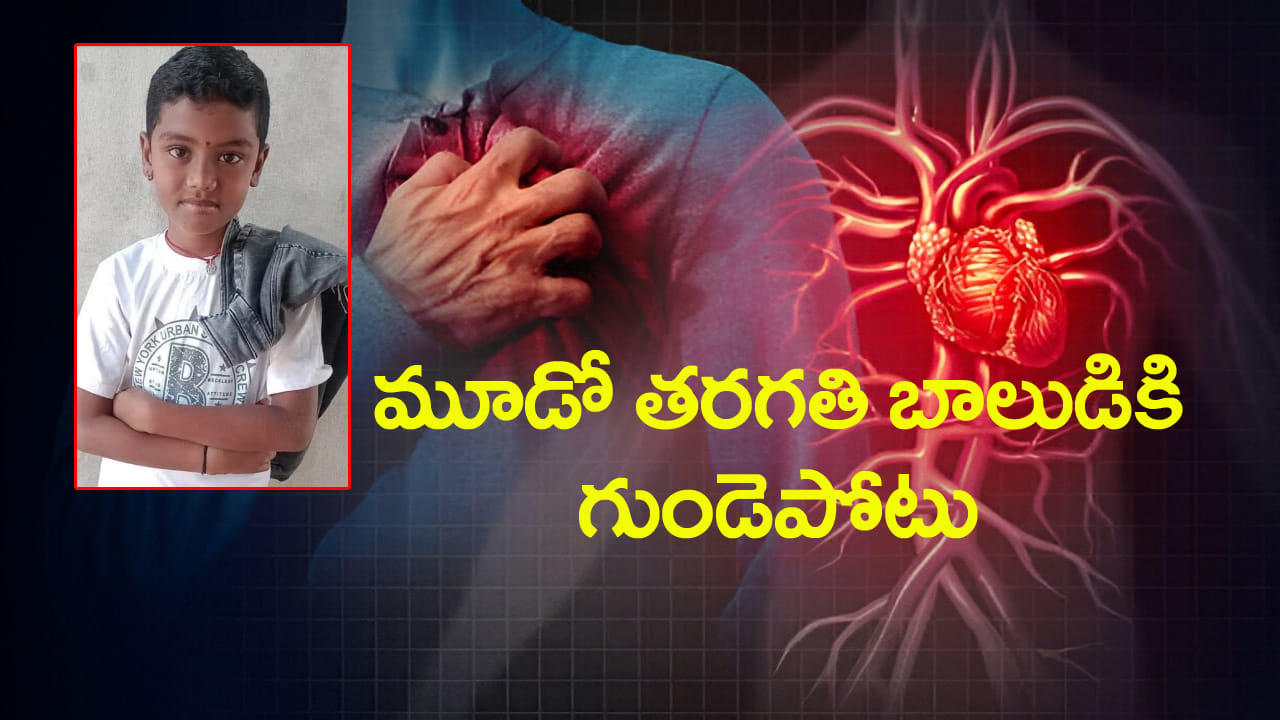 Heart Attack: మూడో తరగతి విద్యార్థికి గుండెపోటు.. ఆడుకుంటుండగా కుప్పకూలి మృతి!