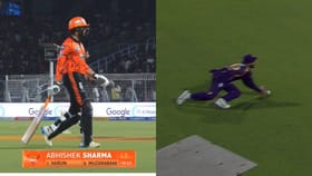 అభిషేక్ ఔటా.. నాటౌటా..? థర్డ్ అంపైర్ నిర్ణయంపై నెటిజన్ల ఫైర్..!