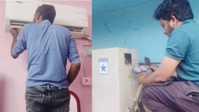ఏసీ కూలింగ్ సరిగ్గా రావడం లేదని టెక్నిషియన్‌ను పిలిచారు.. తర్వాత