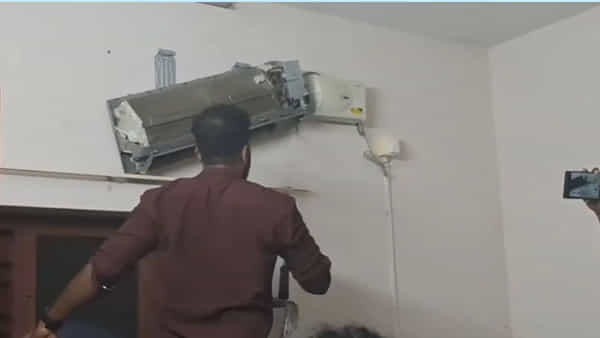Viral Video: ఏసీ ఆన్చేయగానే అదోరకం శబ్ధాలు.. టెక్నీషియన్ను పిలిపించి ఓపెన్ చేయించగా..