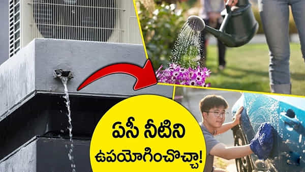 Reuse AC Water: వారెవ్వా.. ఏసీ నుంచి వచ్చే వేస్ట్ వాటర్తో ఇన్ని లాభాలా..? ప్రయోజనాలు తెలుసుకుంటే వెంటనే బకెట్ నింపుతారు...