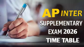 ఏపీ ఇంటర్ సప్లిమెంటరీ 2026 పరీక్ష తేదీలు వచ్చేశాయ్.. టైం టేబుల్