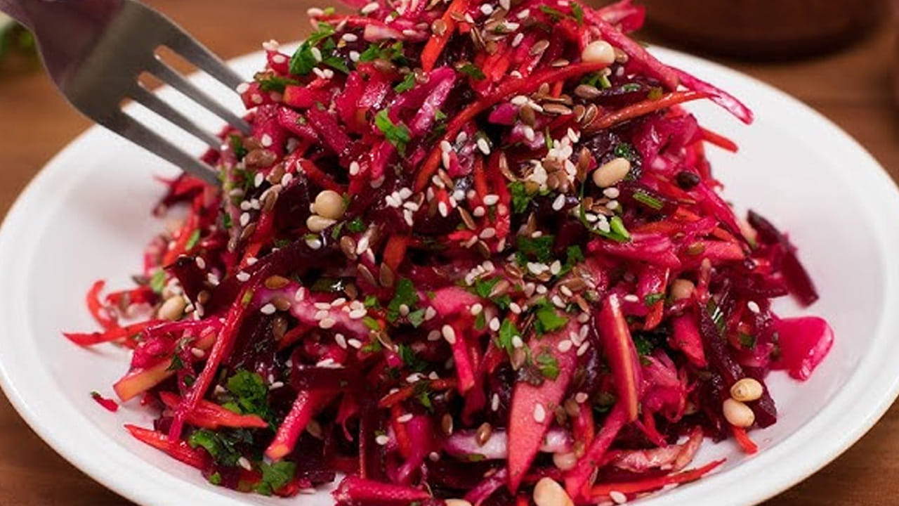 Beet Root Perugu Pachadi 3