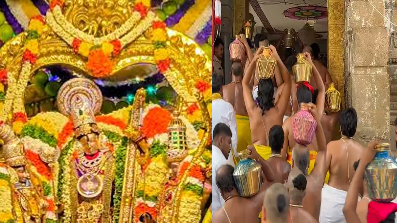 భద్రాద్రి రామాలయ చరిత్రలో నవ శకం! చిన్న జీయర్ స్వామి ఆధ్వర్యంలో బాలాలయానికి తరలిన ..