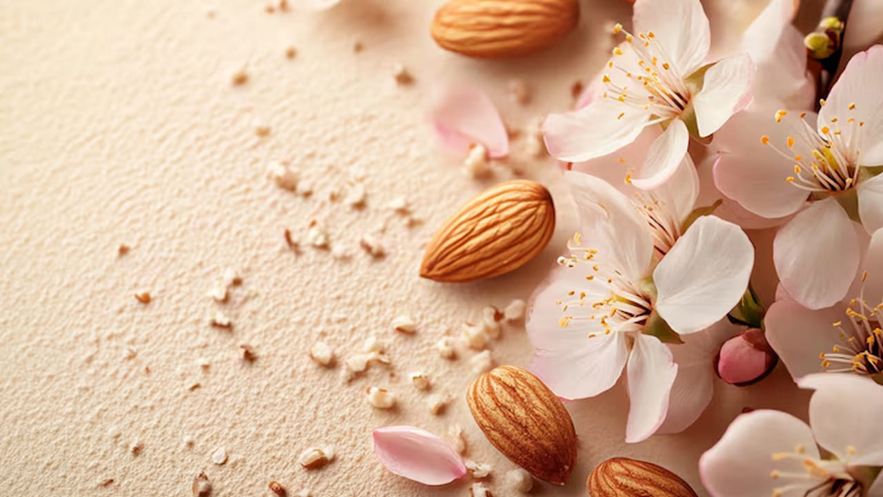 తయారు చేసే విధానం: ఒక పాత్రలో నీటిని బాగా మరిగించండి. అందులో బాదం పప్పులను వేసి సరిగ్గా 60 నుండి 90 సెకన్ల పాటు ఉంచండి. వెంటనే వాటిని వడకట్టి, ఐస్ వాటర్ లేదా చల్లటి నీటిలో వేయండి. 
ఇప్పుడు మీ వేళ్లతో నొక్కితే పొట్టు సులభంగా వచ్చేస్తుంది.