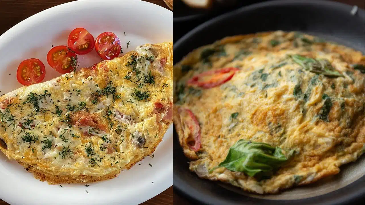 పచ్చిగా వద్దు: ఉల్లిపాయలు, పచ్చిమిరపకాయలను నేరుగా గుడ్డు మిశ్రమంలో వేసి పెనంపై పోస్తే, ఆ తక్కువ సమయంలో కూరగాయలు సరిగ్గా ఉడకవు. దీనివల్ల తింటున్నప్పుడు పచ్చి వాసన రావడమే కాకుండా రుచి తగ్గుతుంది. ముందుగా బాణలిలో కొద్దిగా నూనె లేదా వెన్న వేసి కూరగాయలను దోరగా వేయించాలి. అవి సగం ఉడికిన తర్వాత మాత్రమే సిద్ధం చేసుకున్న గుడ్డు మిశ్రమాన్ని అందులో కలపాలి. ఇలా చేయడం వల్ల కూరగాయల్లోని సహజమైన రుచి ఆమ్లెట్‌కు పడుతుంది.
