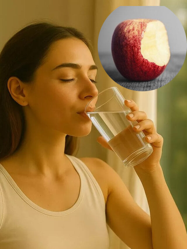 ఆపిల్ తిన్న వెంటనే నీళ్లు తాగుతున్నారా?