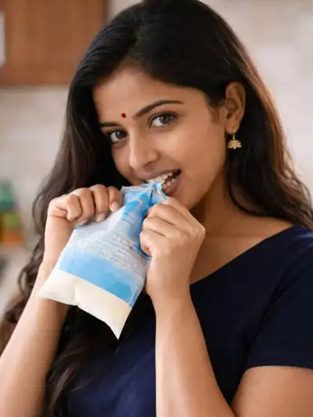 పాల ప్యాకెట్ నోటితో కట్ చేస్తున్నారా.. ఇది తెలిస్తే షాక్ అవ్వాల్సిందే  !