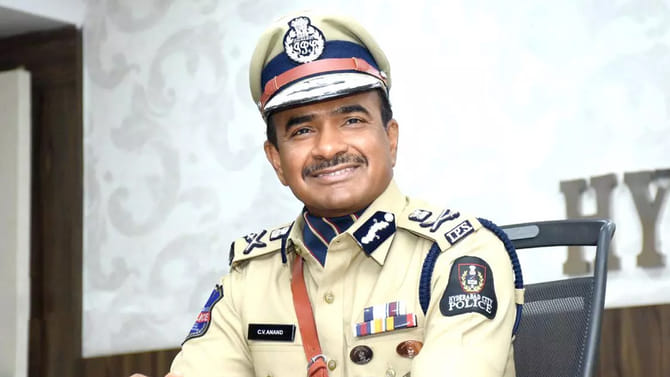 తెలంగాణ నూతన డీజీపీగా సీవీ ఆనంద్